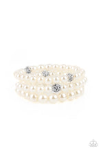 Load image into Gallery viewer, Here Comes The Heiress - White Bracelet
