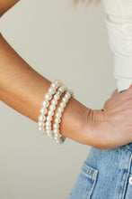 Load image into Gallery viewer, Here Comes The Heiress - White Bracelet
